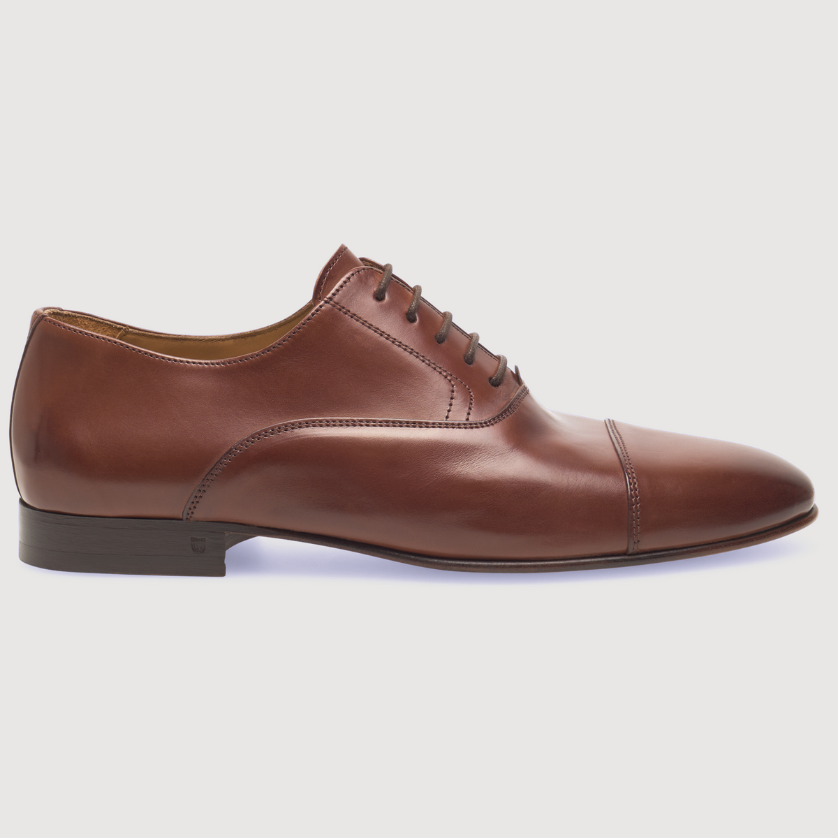 Henry Stevens Herren Businessschuhe Maxwell CO - Mittelbraun