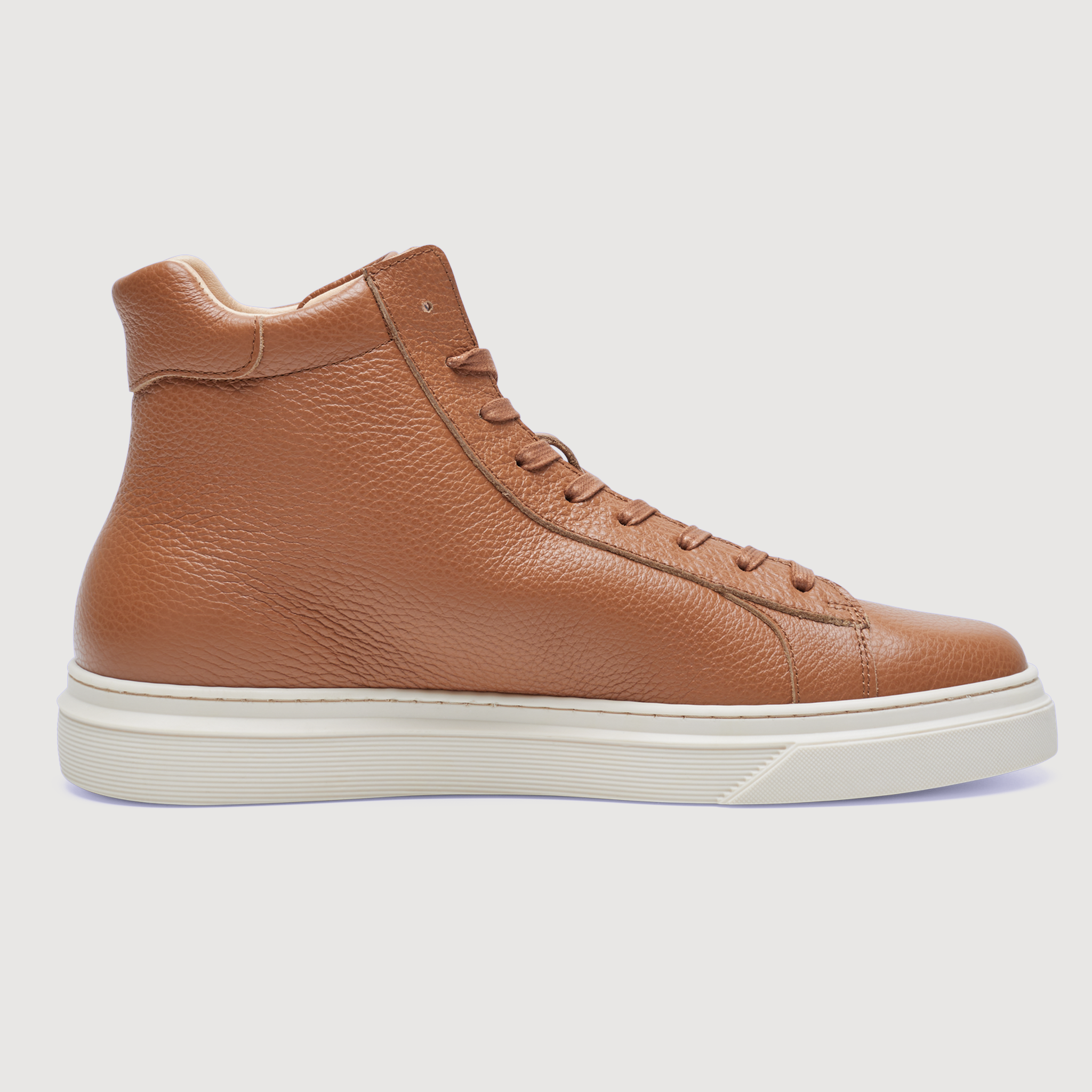 Henry Stevens Herren Sneaker Travis Plain Braun