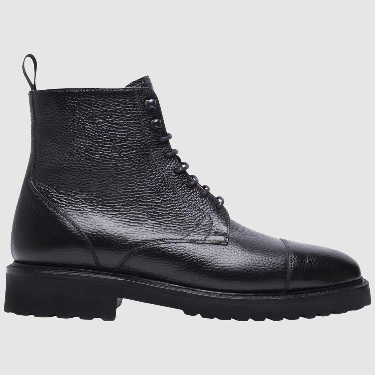 Henry Stevens Herren Stiefeletten Winston CDB6 - Schwarz