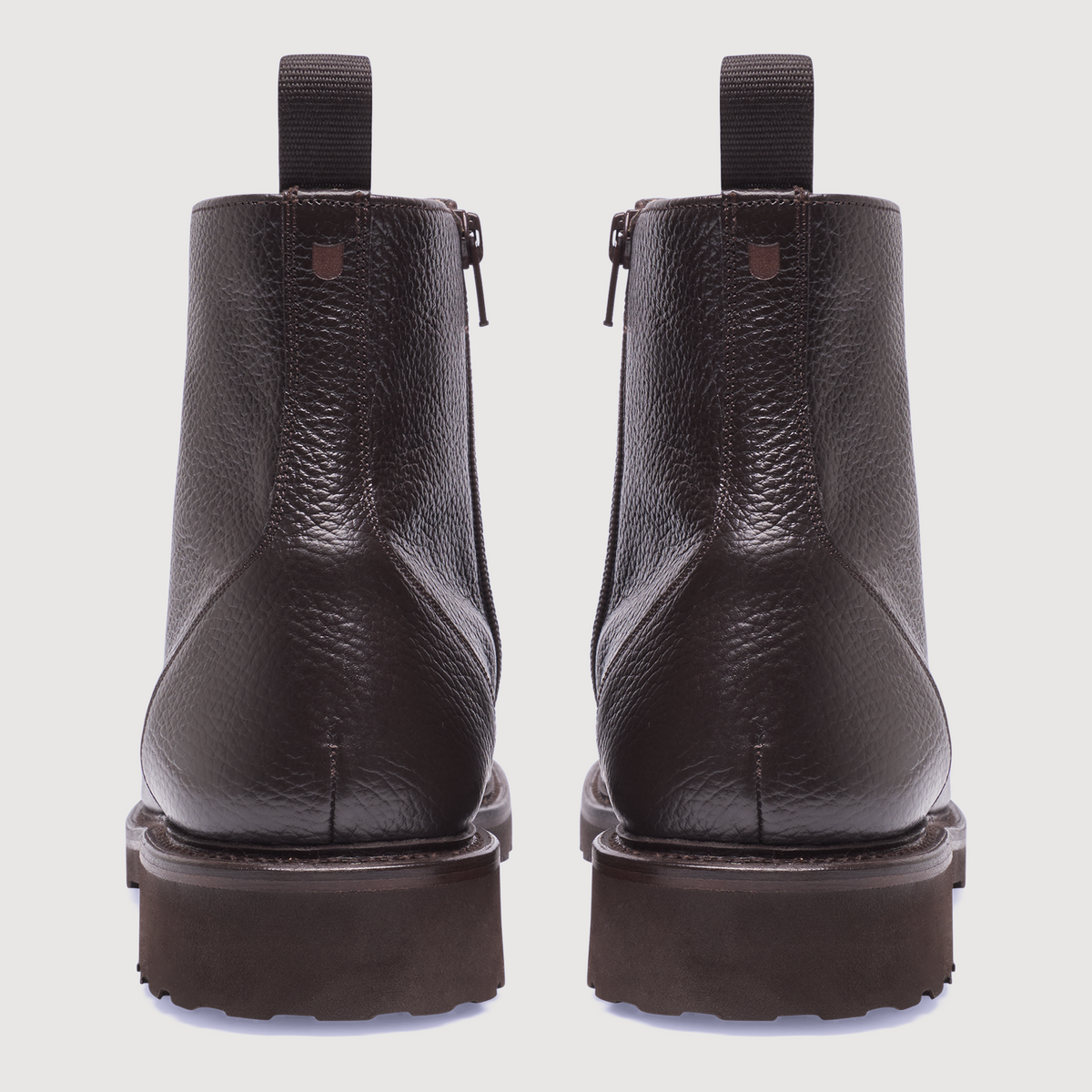 Henry Stevens Herren Boot Winston Captoe Dunkelbraun