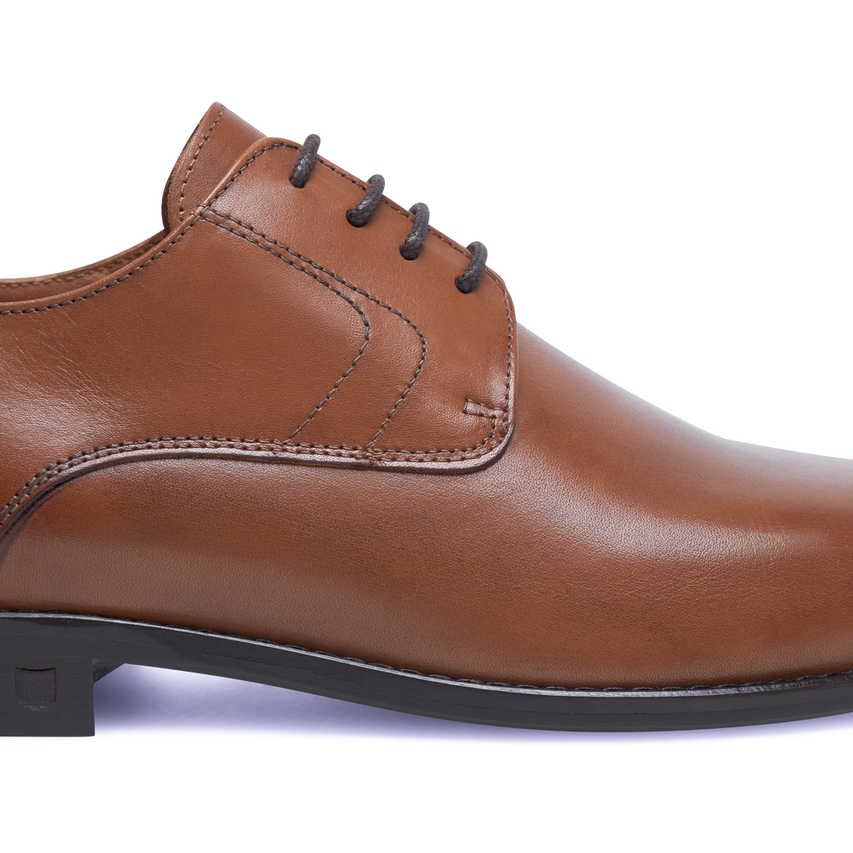 Henry Stevens Herren Businessschuhe Wallace PD - Cognac