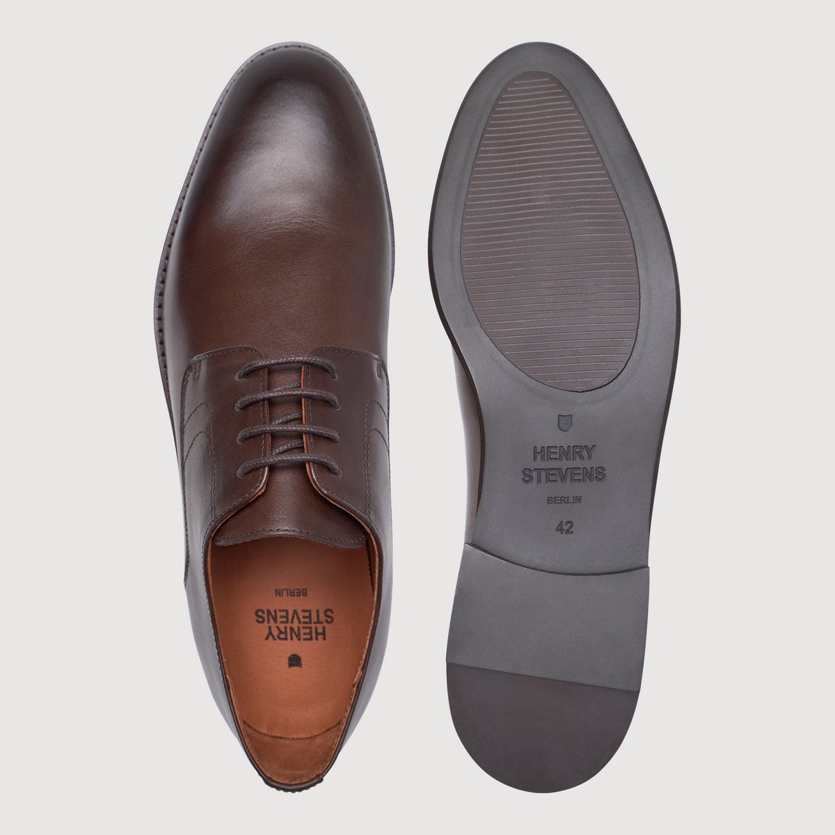 Henry Stevens Herren Wallace PD - Dark Brown