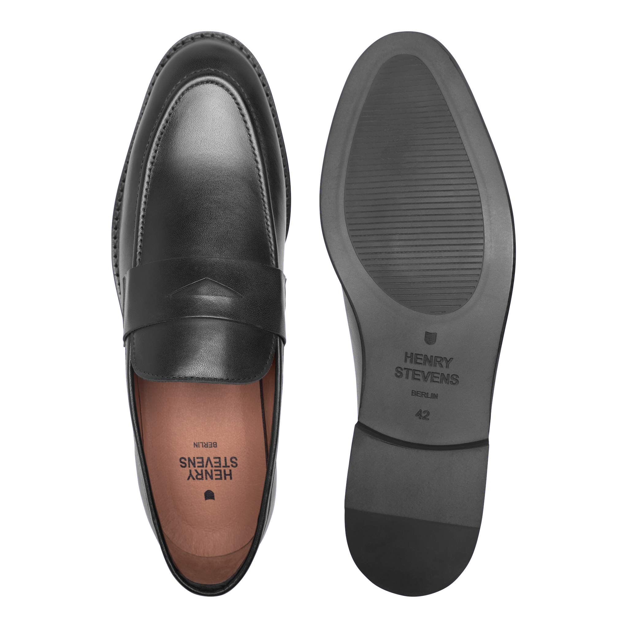Henry Stevens Herren Wallace PL - Schwarz