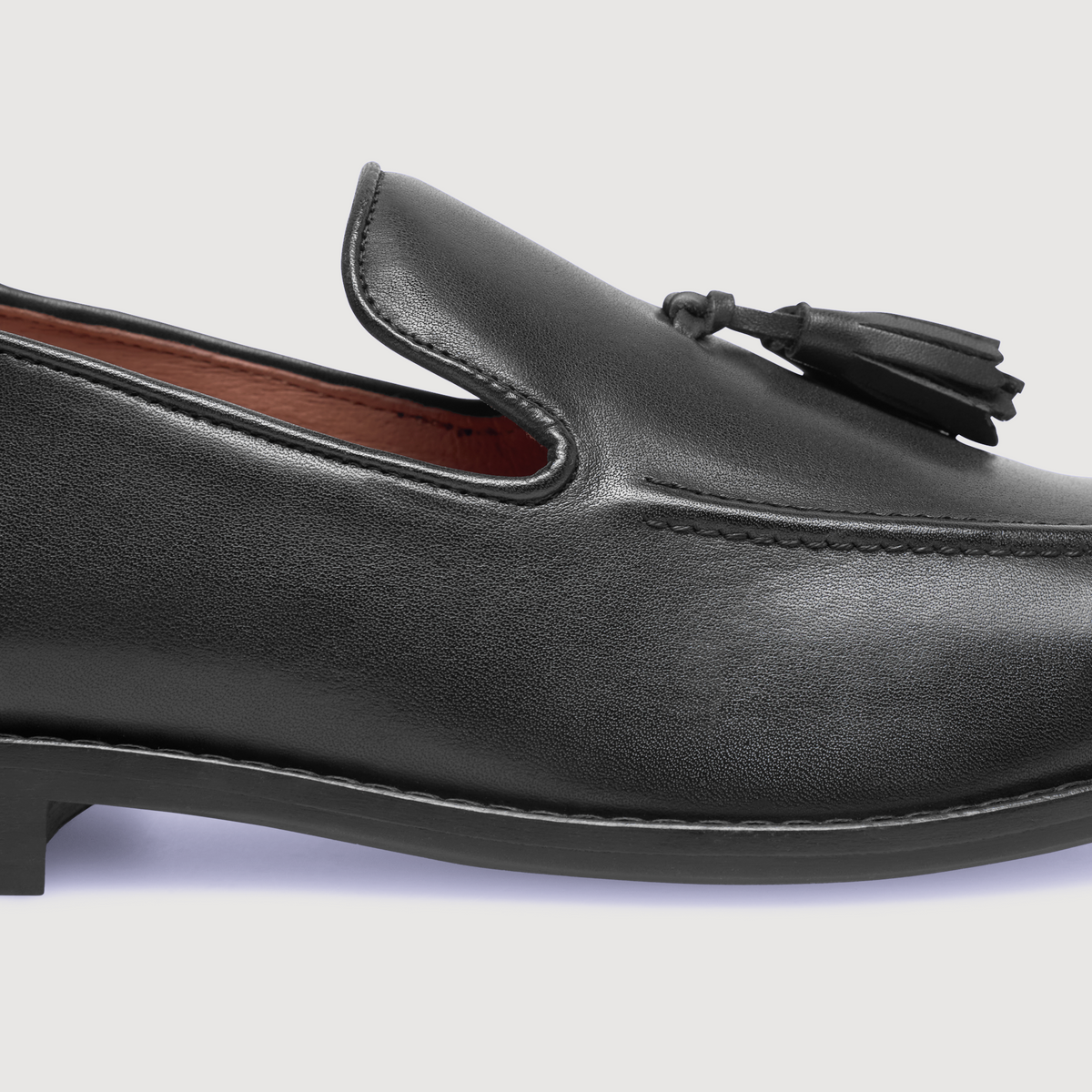 Henry Stevens Herren Loafer Wallace TL - Schwarz