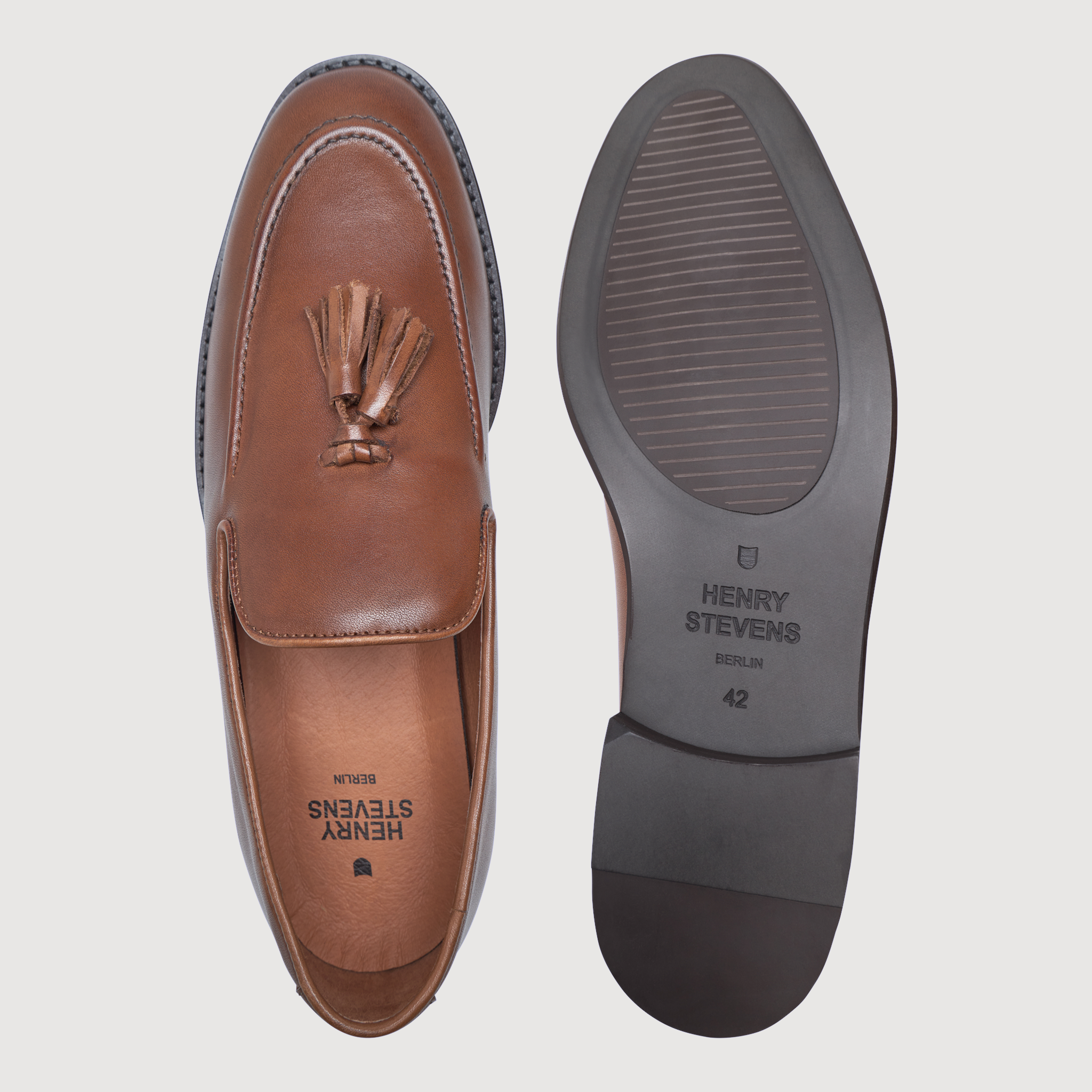 Henry Stevens Herren Wallace TL - Cognac