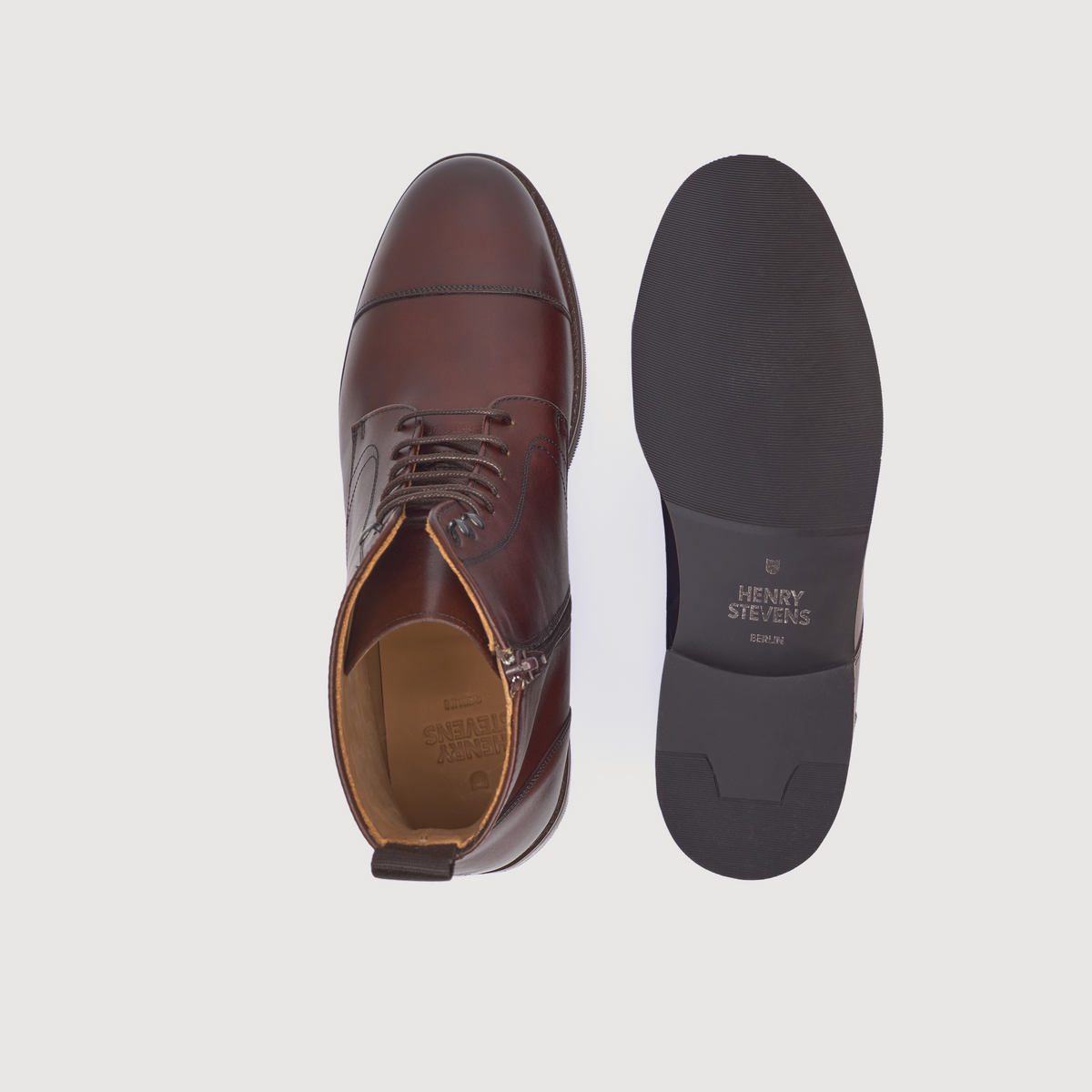 Henry Stevens Herren Winston CDB2 - Black/Brown