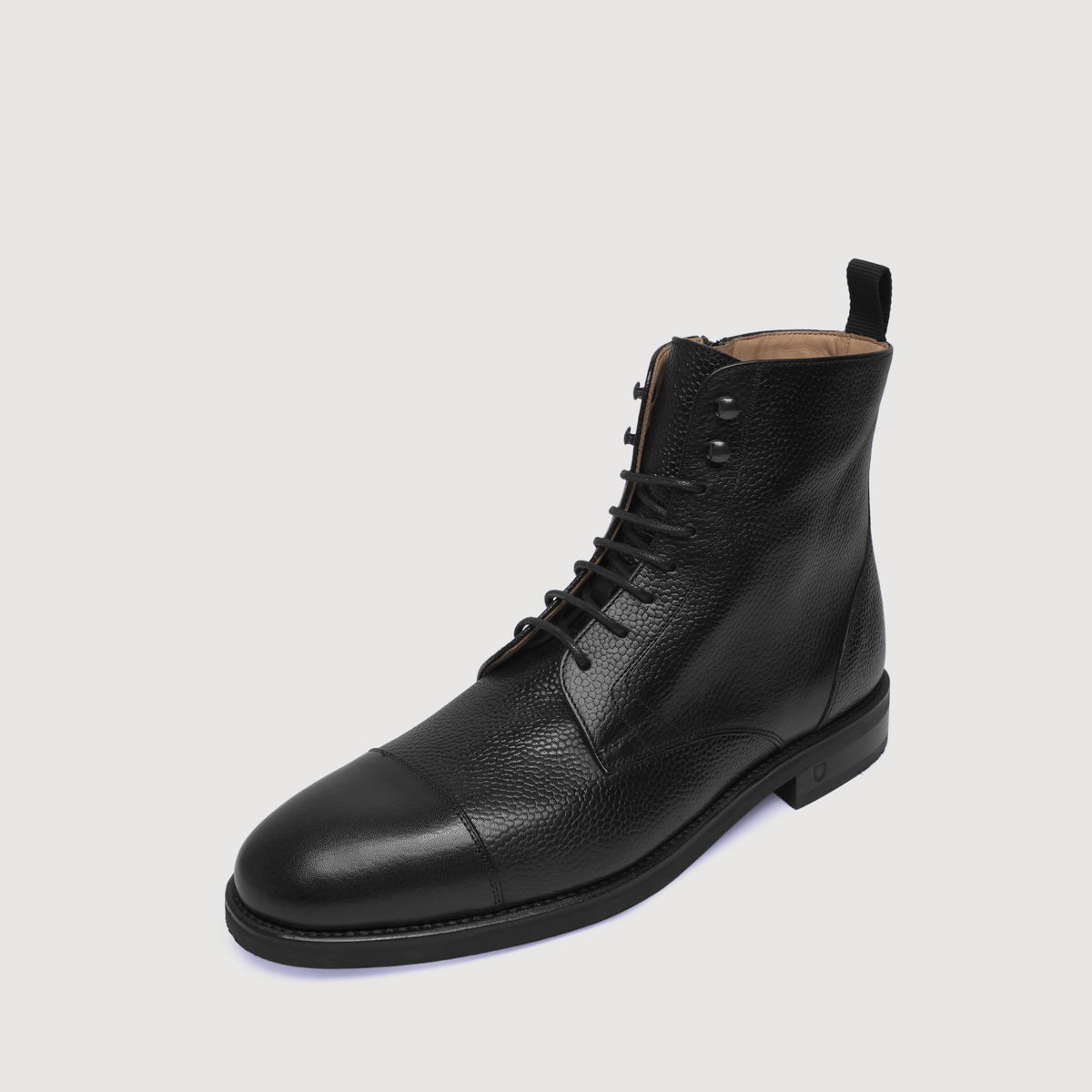 Henry Stevens Herren Stiefeletten Winston CDB2 - Schwarz