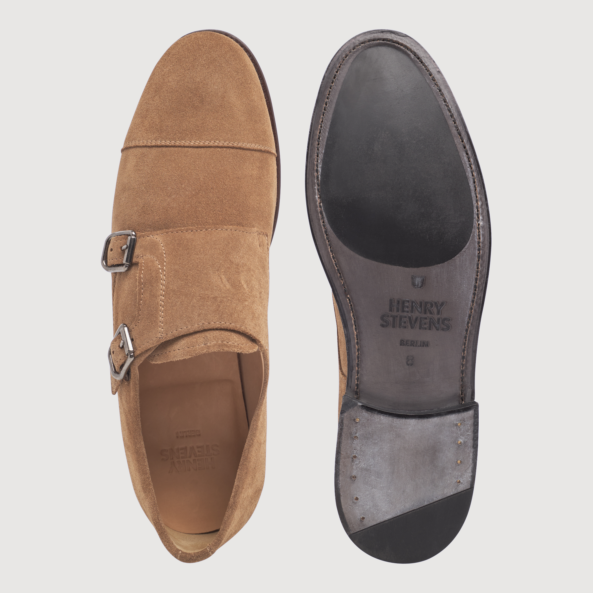 Henry Stevens Herren Businessschuhe Winston CDM - Beige
