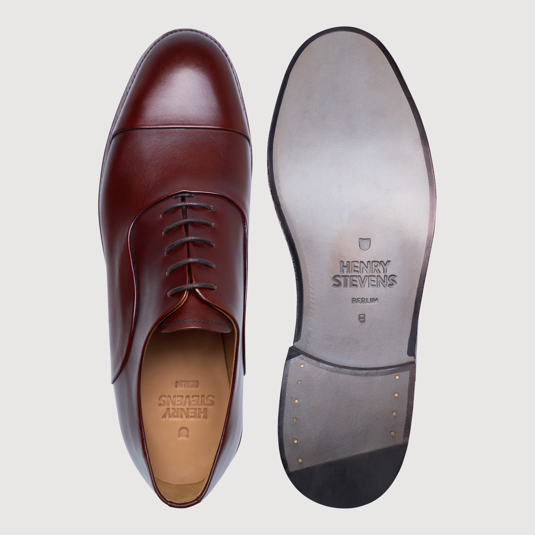 Henry Stevens Men's Winston CO1 - Black Brown