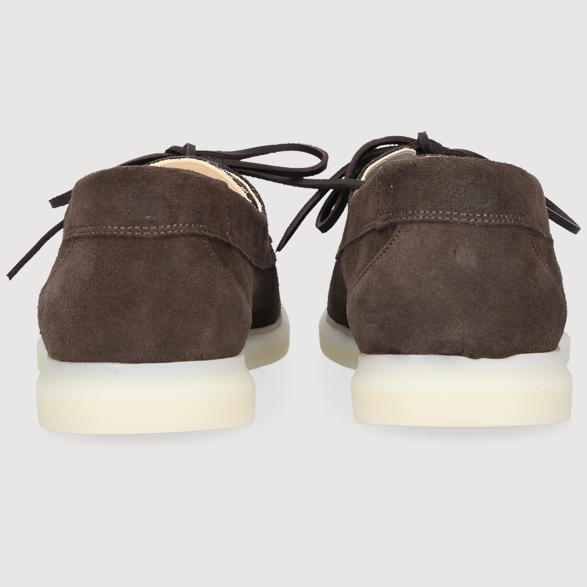 Henry Stevens Herren Bootsschuh Elia Plain Dunkelbraun