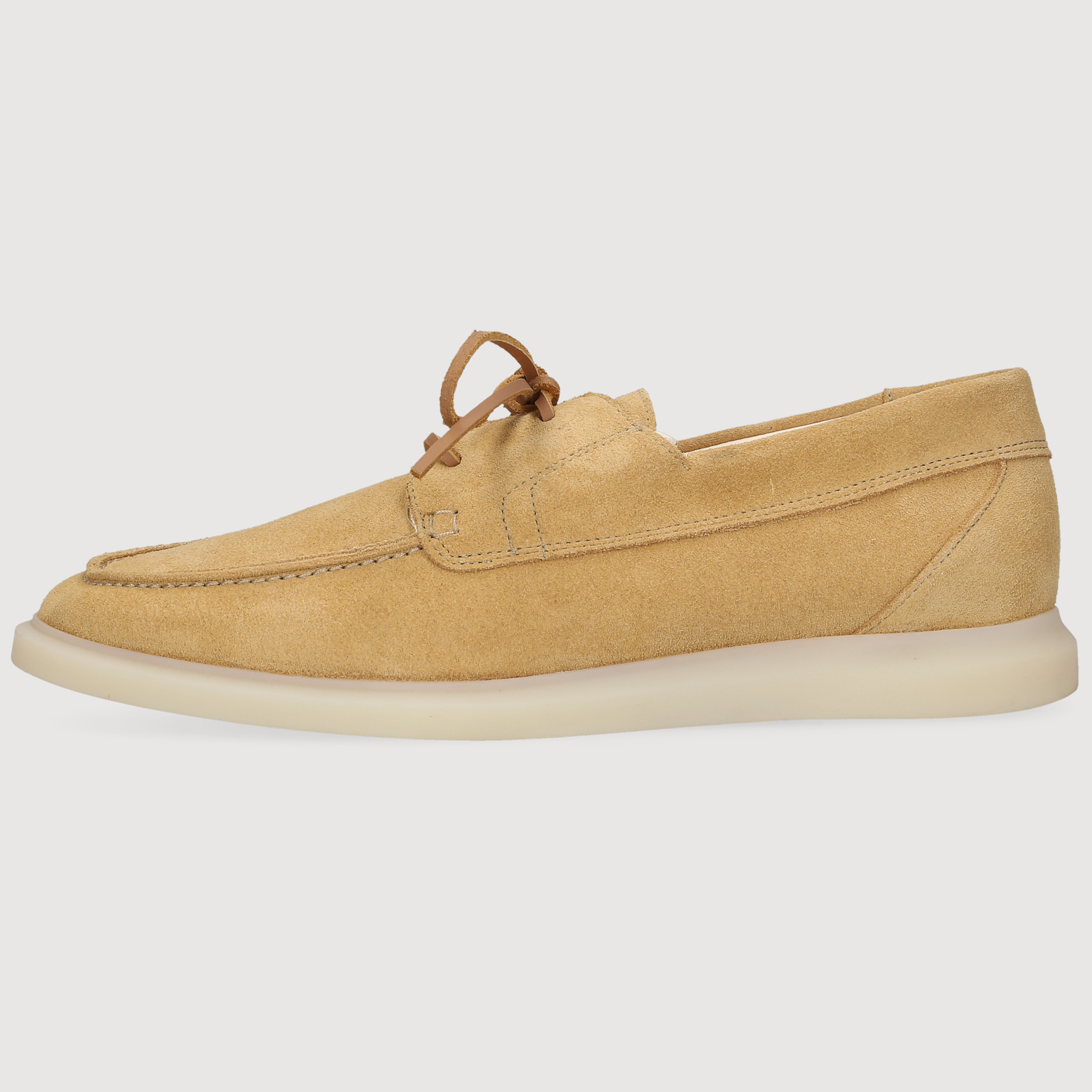 Henry Stevens Herren Bootsschuh Elia Plain Honig