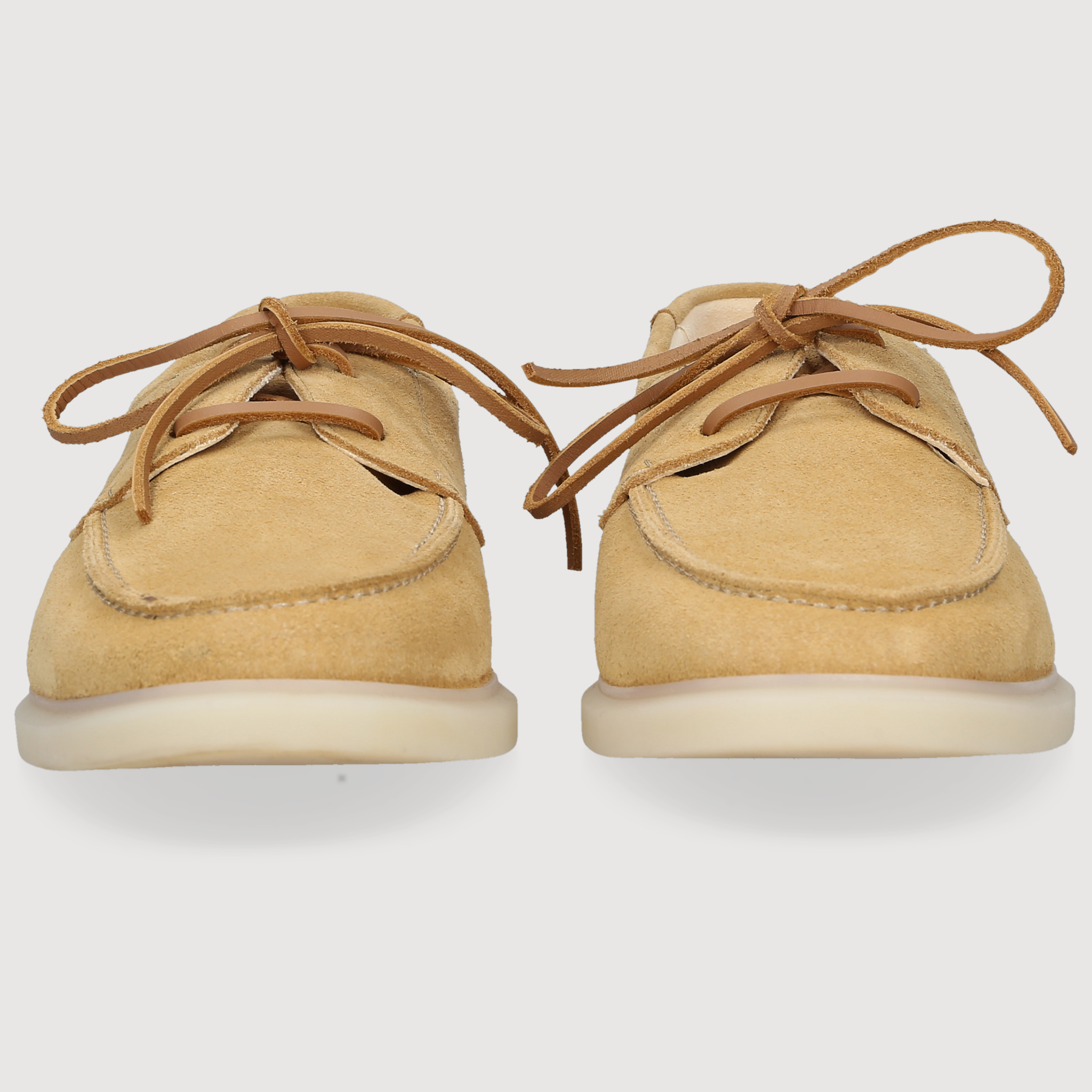 Henry Stevens Herren Bootsschuh Elia Plain Honig