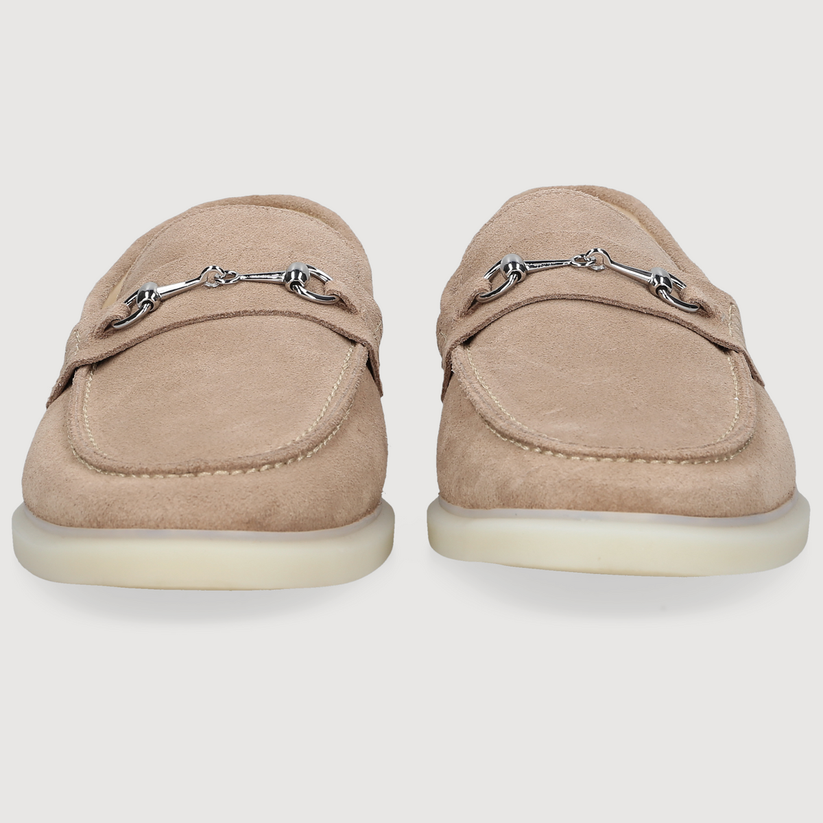 Henry Stevens Herren Loafer Elia Horsebite Beige