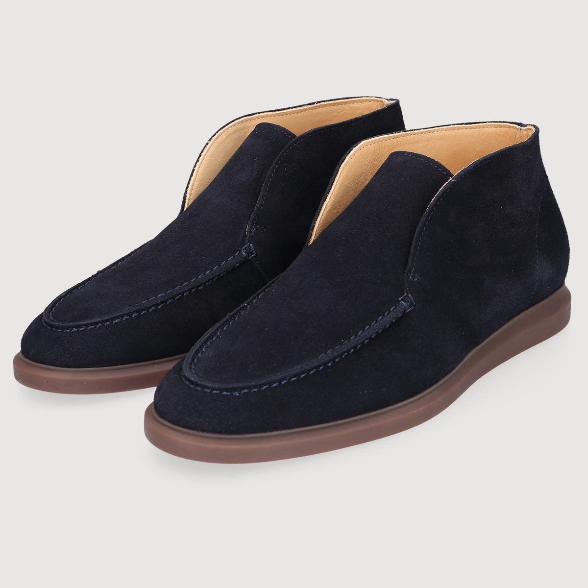 Henry Stevens Herren Boot Elia Plain Navy