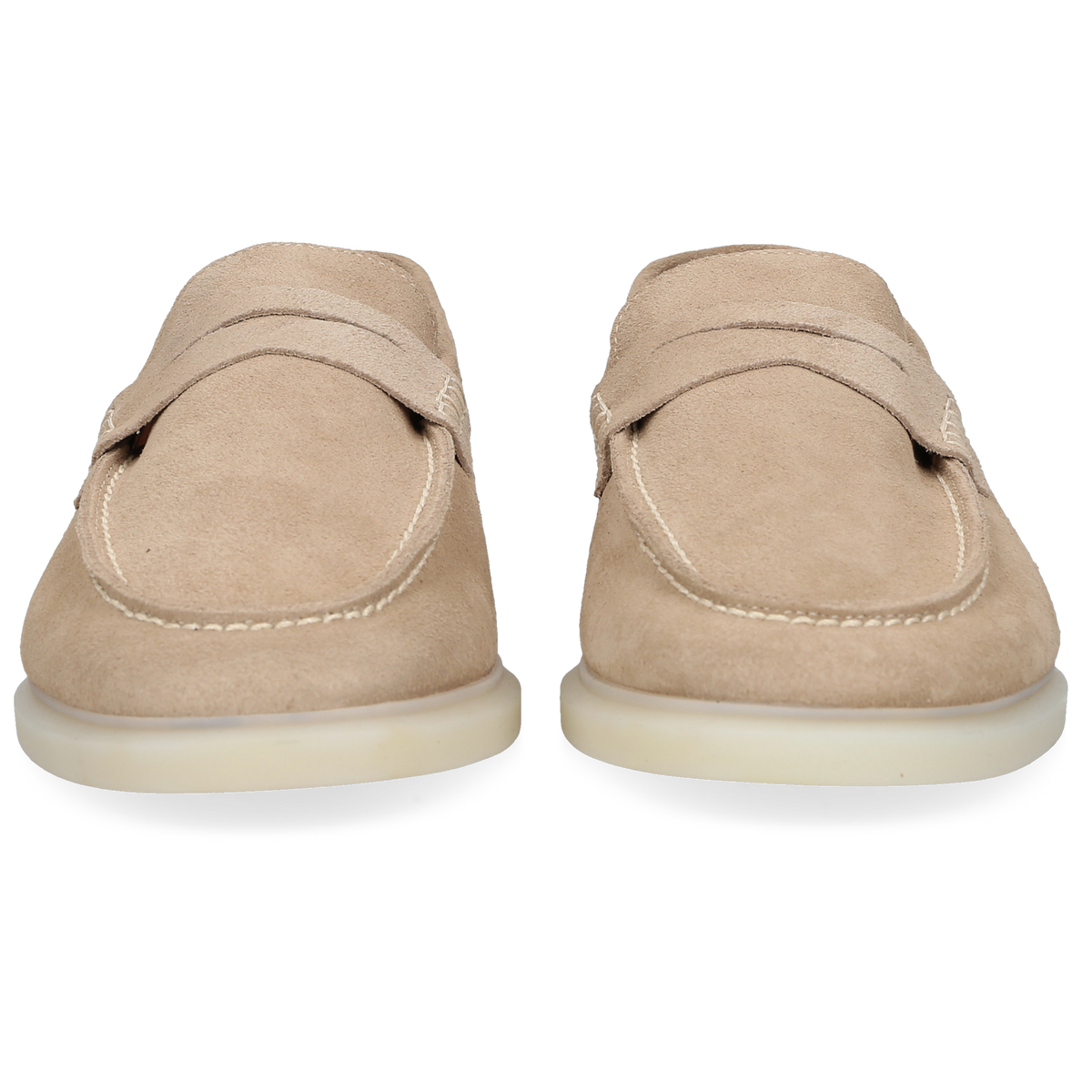 Henry Stevens Men's Loafer Elia Penny Beige