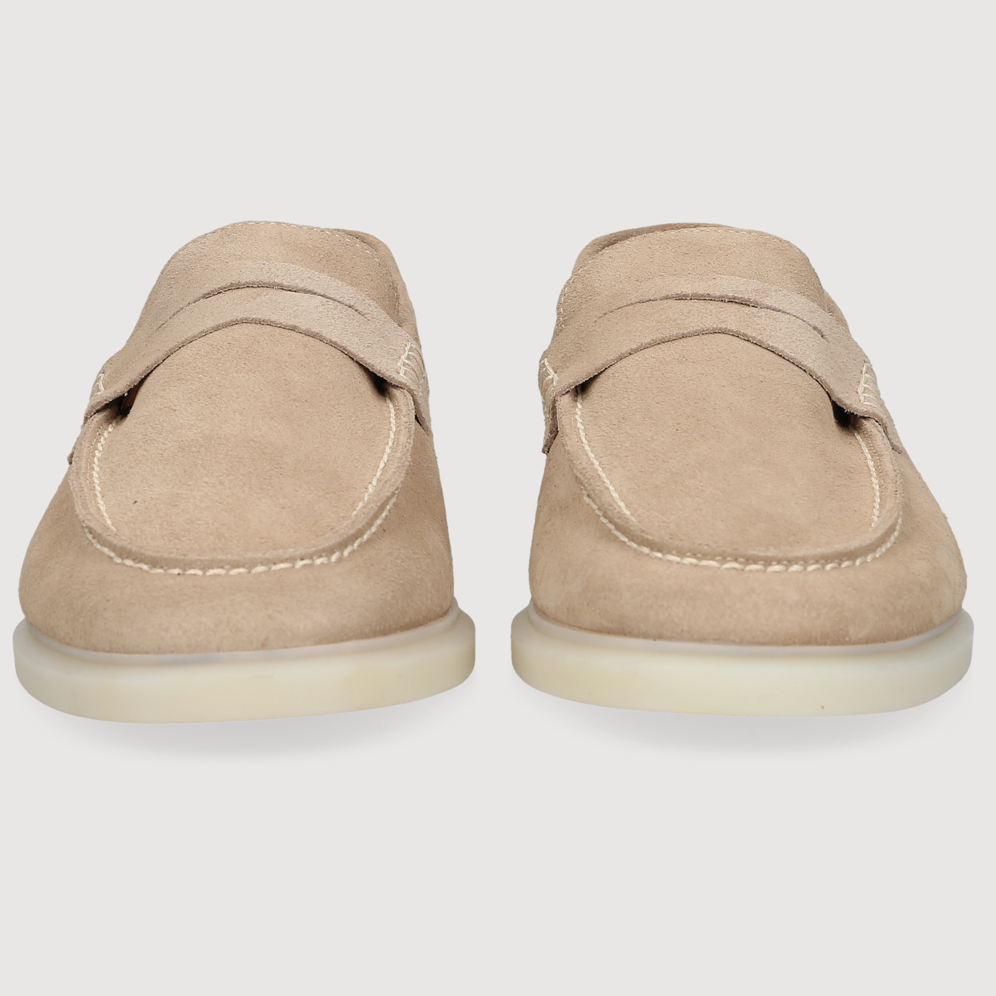 Henry Stevens Men's Loafer Elia Penny Beige