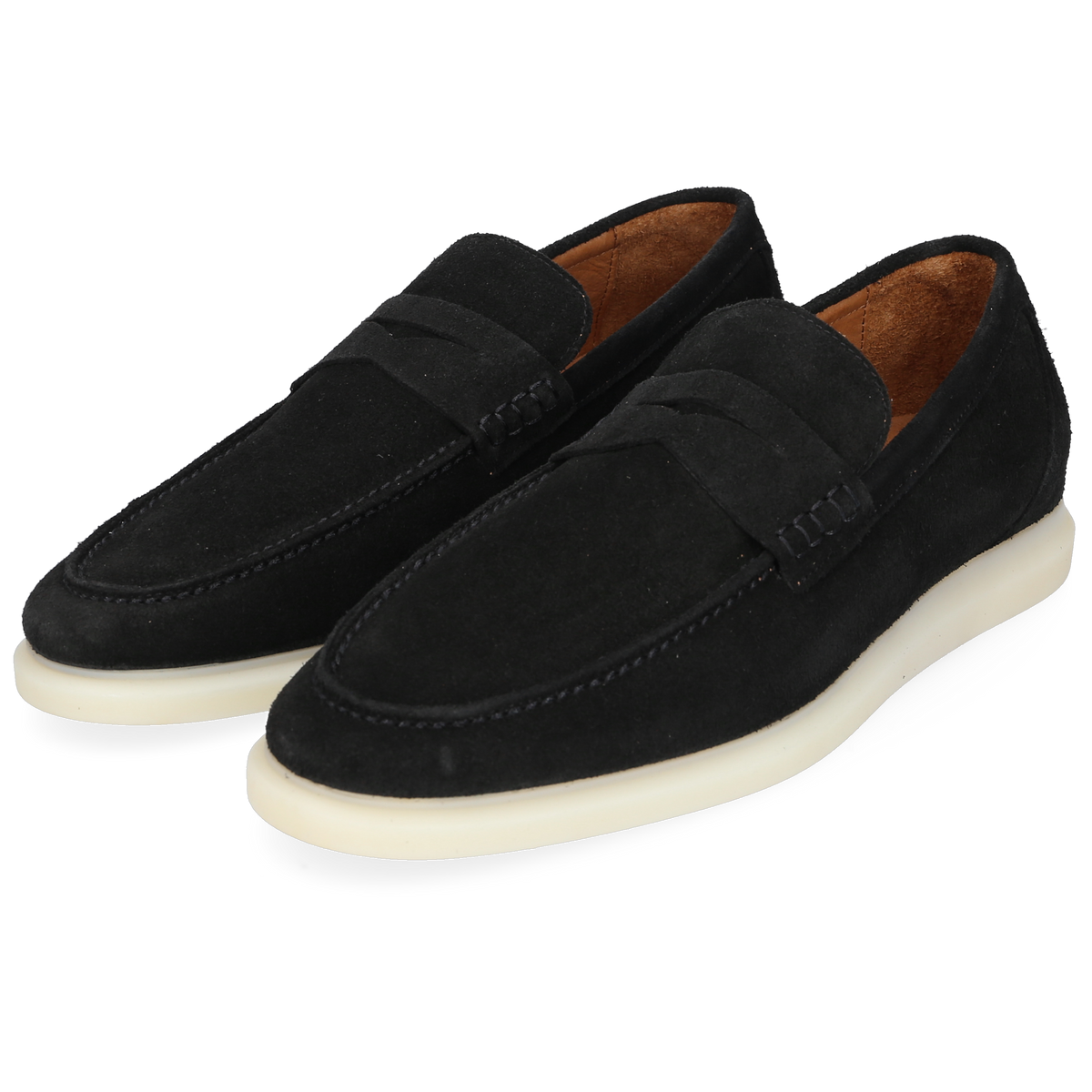 Henry Stevens Men's Loafer Elia Penny Black