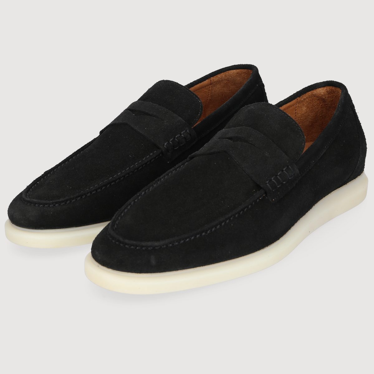 Henry Stevens Men's Loafer Elia Penny Black