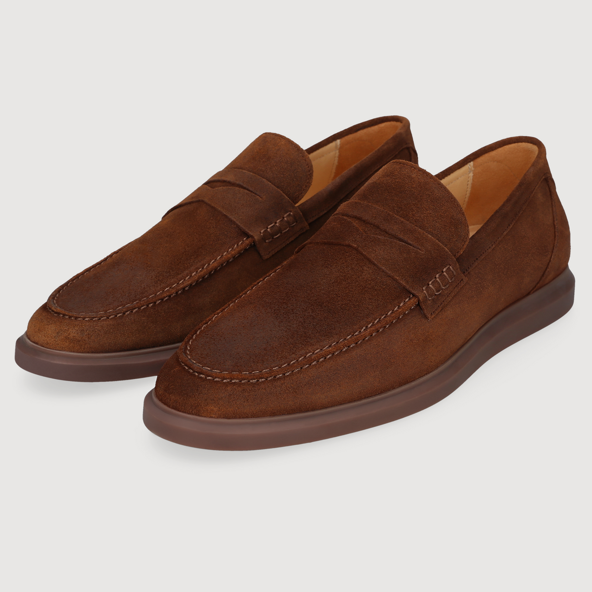 Henry Stevens Herren Loafer Elia Penny Brown
