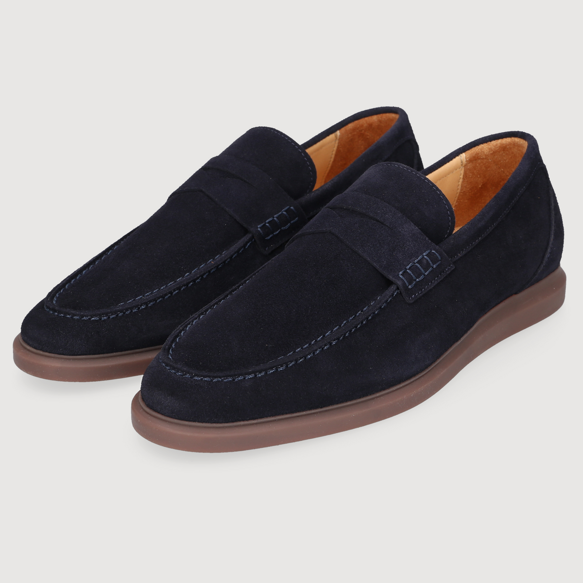 Henry Stevens Herren Loafer Elia Penny Navy