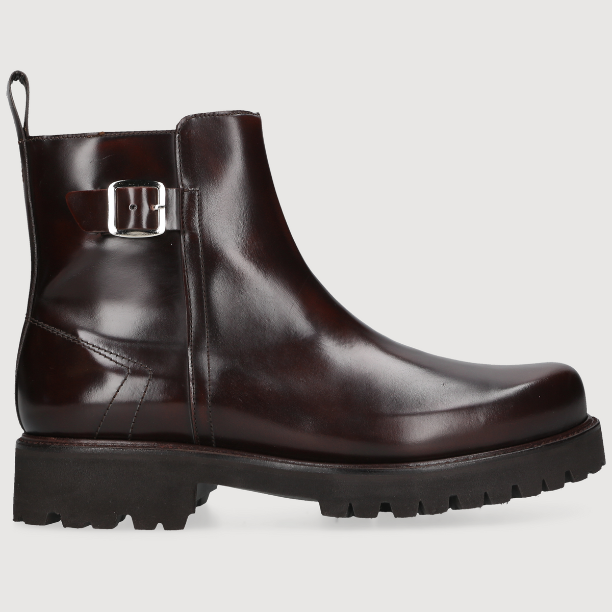 Henry Stevens Herren Boot Harry Plain Dark brown