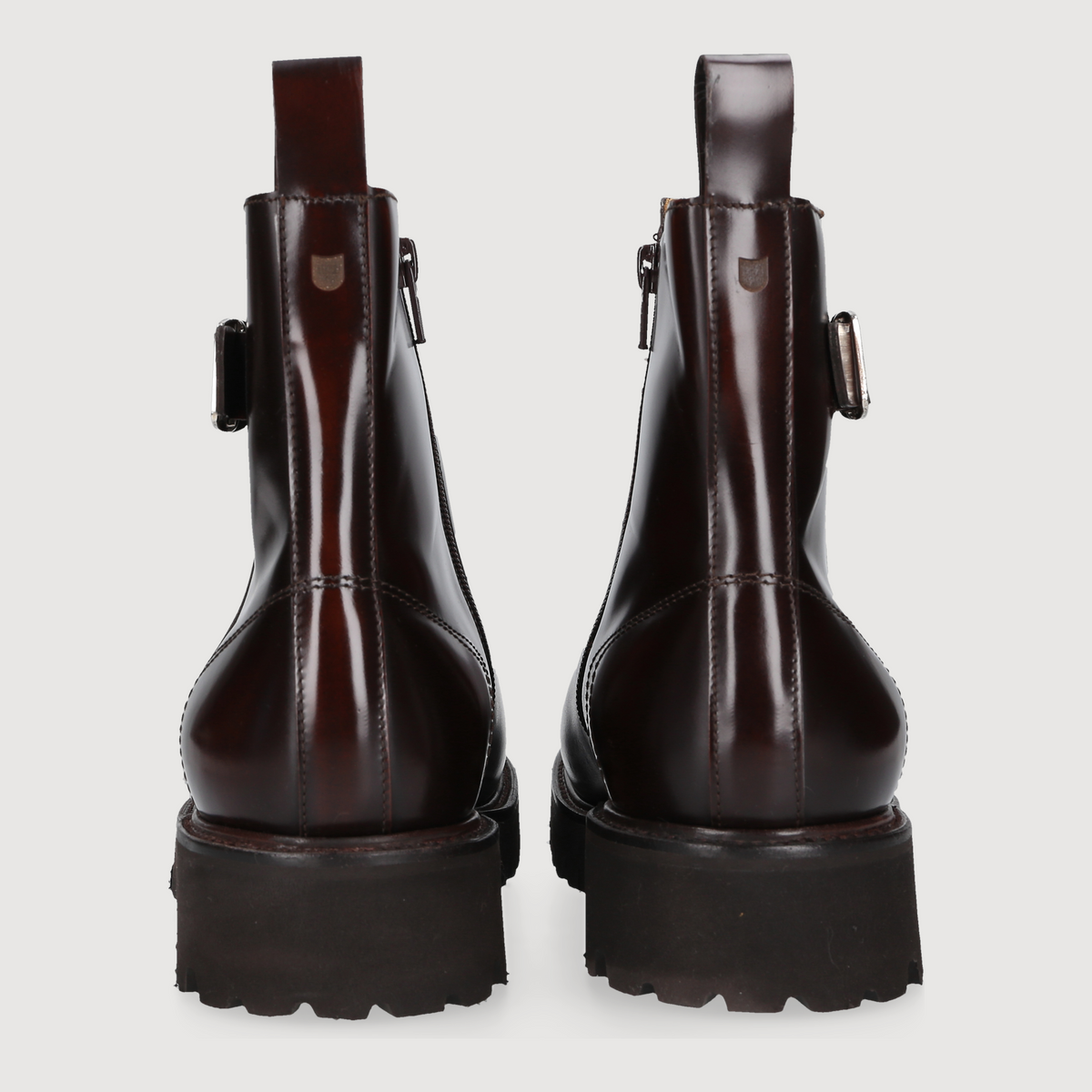 Henry Stevens Herren Boot Harry Plain Dark brown