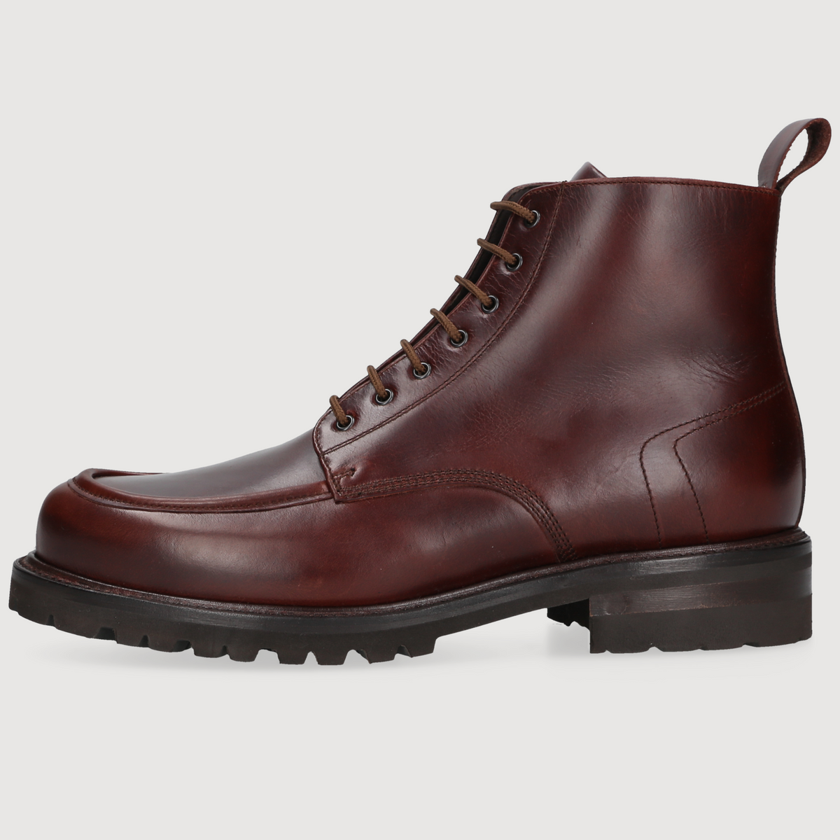Henry Stevens Herren Boot Harry Norweger Dark brown