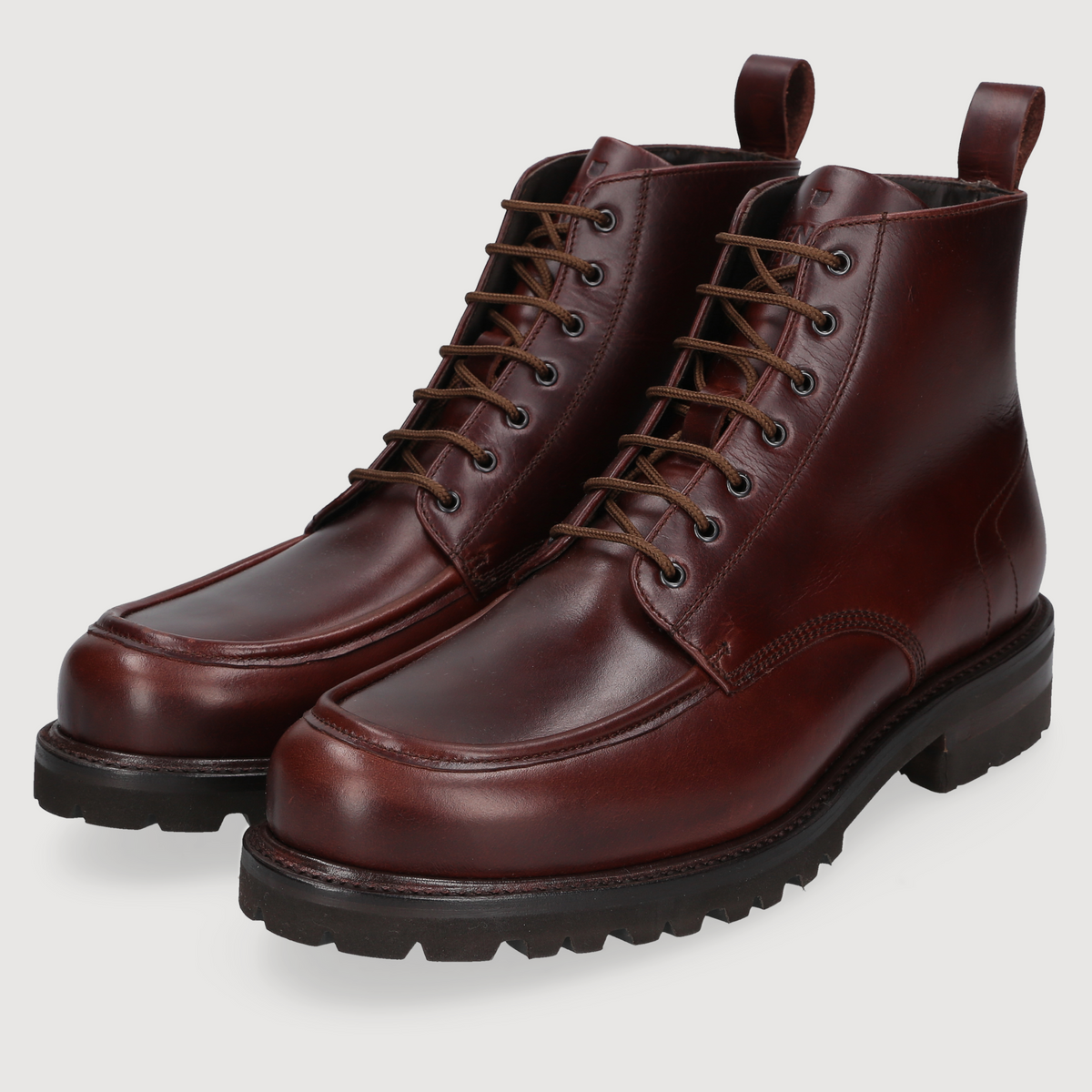 Henry Stevens Herren Boot Harry Norweger Dark brown