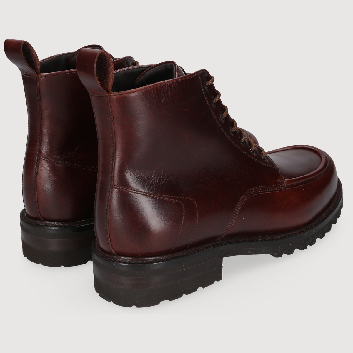 Henry Stevens Herren Boot Harry Norweger Dark brown