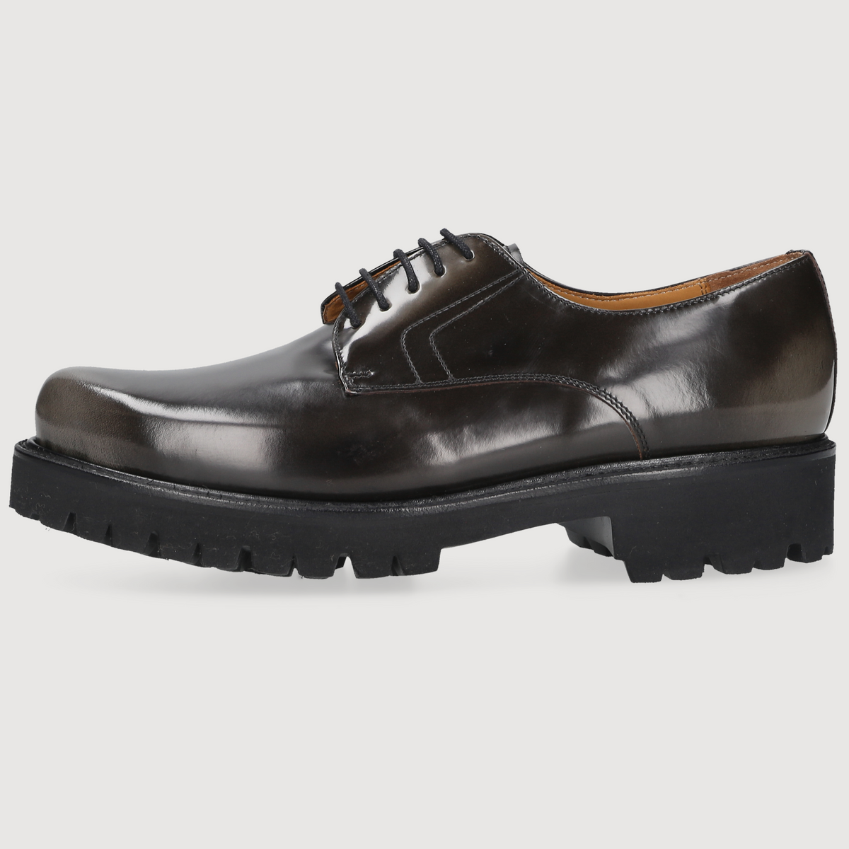 Henry Stevens Herren Klassiker Harry Plain Dark grey