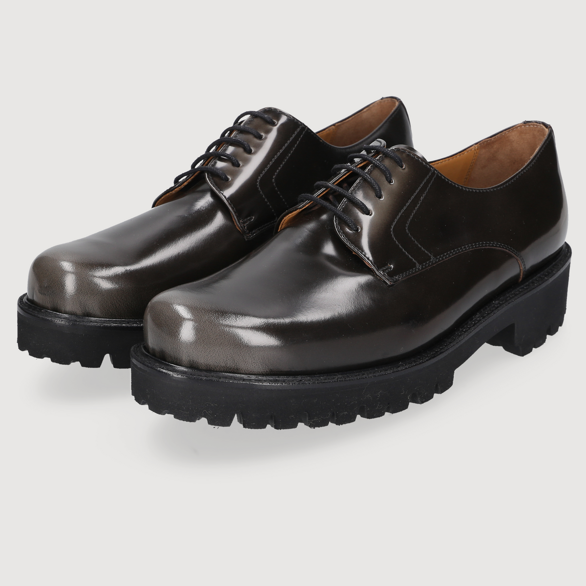 Henry Stevens Herren Klassiker Harry Plain Dark grey