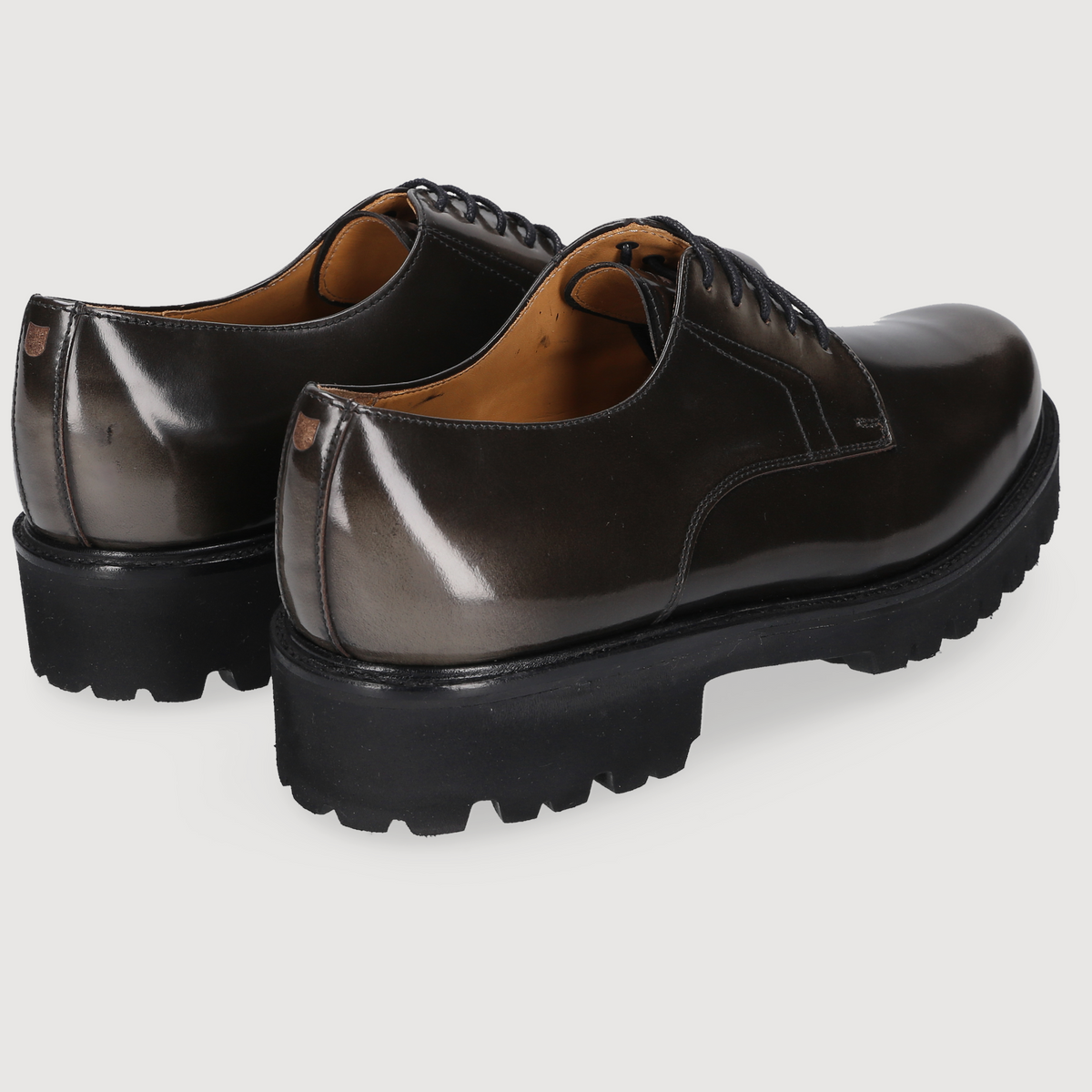 Henry Stevens Herren Klassiker Harry Plain Dark grey