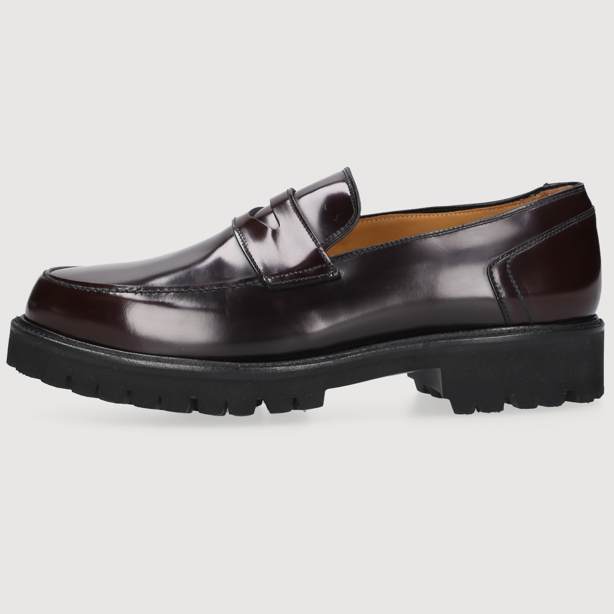 Henry Stevens Herren Loafer Haywood Penny Bordeaux