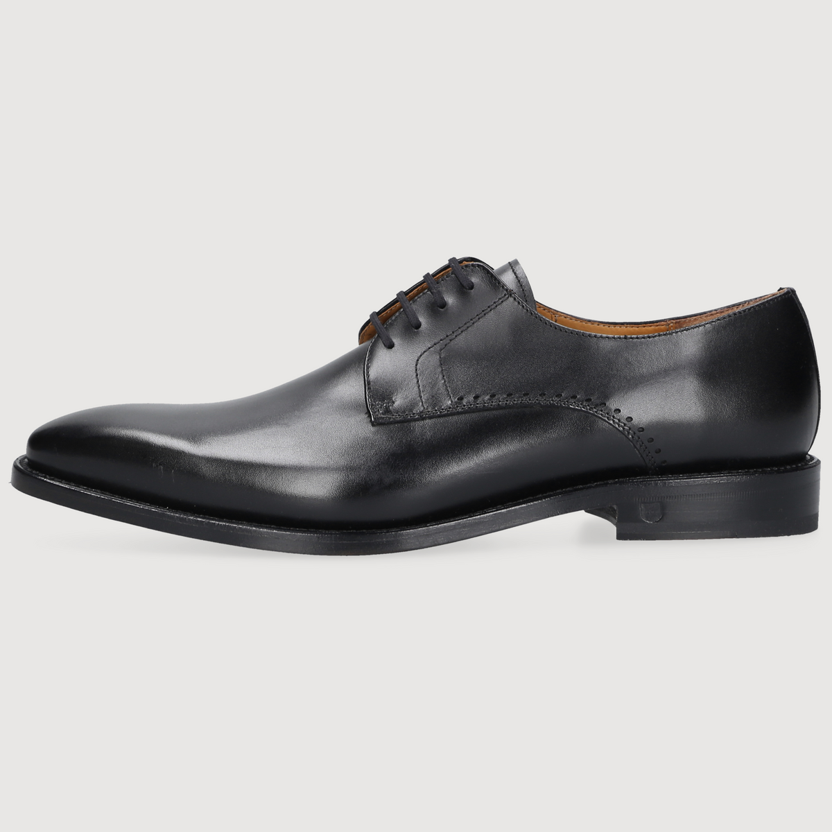 Henry Stevens Herren Klassiker Liam Plain Black