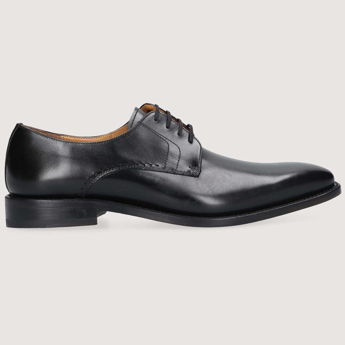 Henry Stevens Herren Klassiker Liam Plain Black