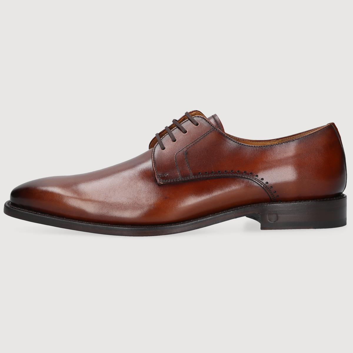 Henry Stevens Herren Klassiker Liam Plain Brown