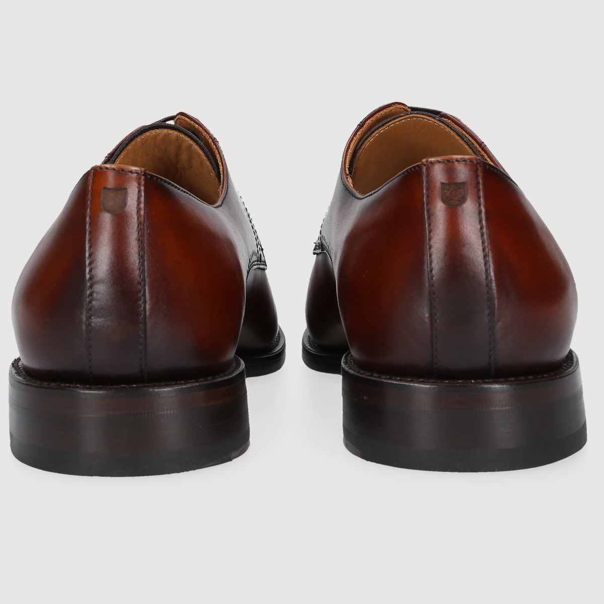 Henry Stevens Herren Klassiker Liam Plain Brown