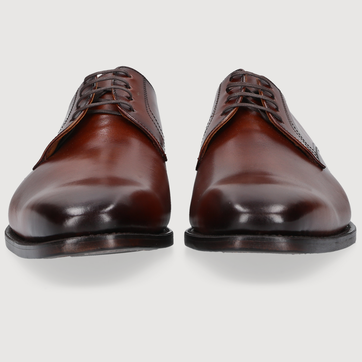 Henry Stevens Herren Klassiker Liam Plain Brown