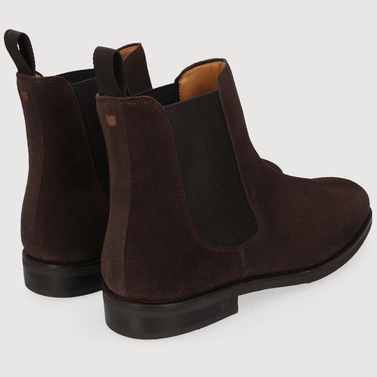 Henry Stevens Herren Boot Marshall Plain Dark brown
