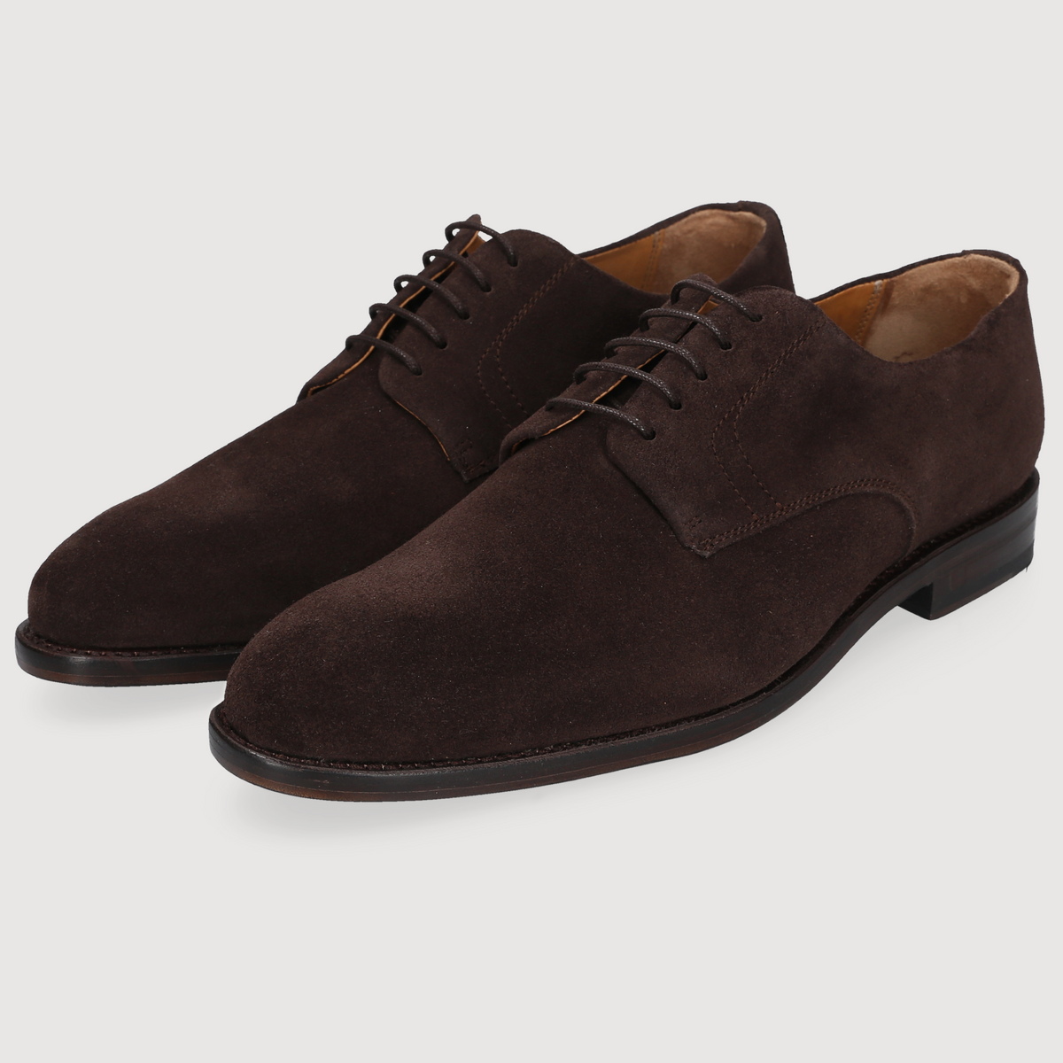 Henry Stevens Herren Klassiker Marshall Plain Dark brown
