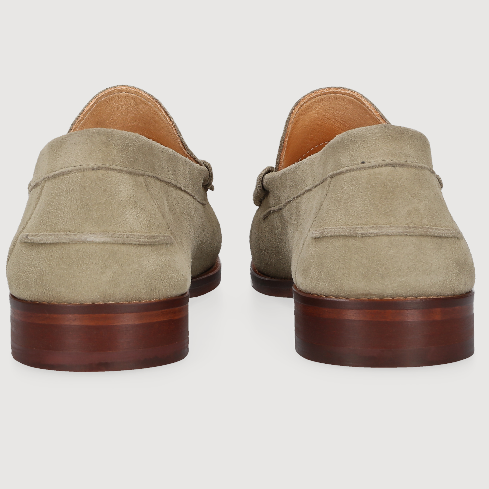 Henry Stevens Men's Loafer Riley Penny Beige