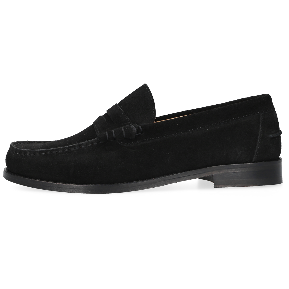 Henry Stevens Herren Loafer Riley Penny Schwarz