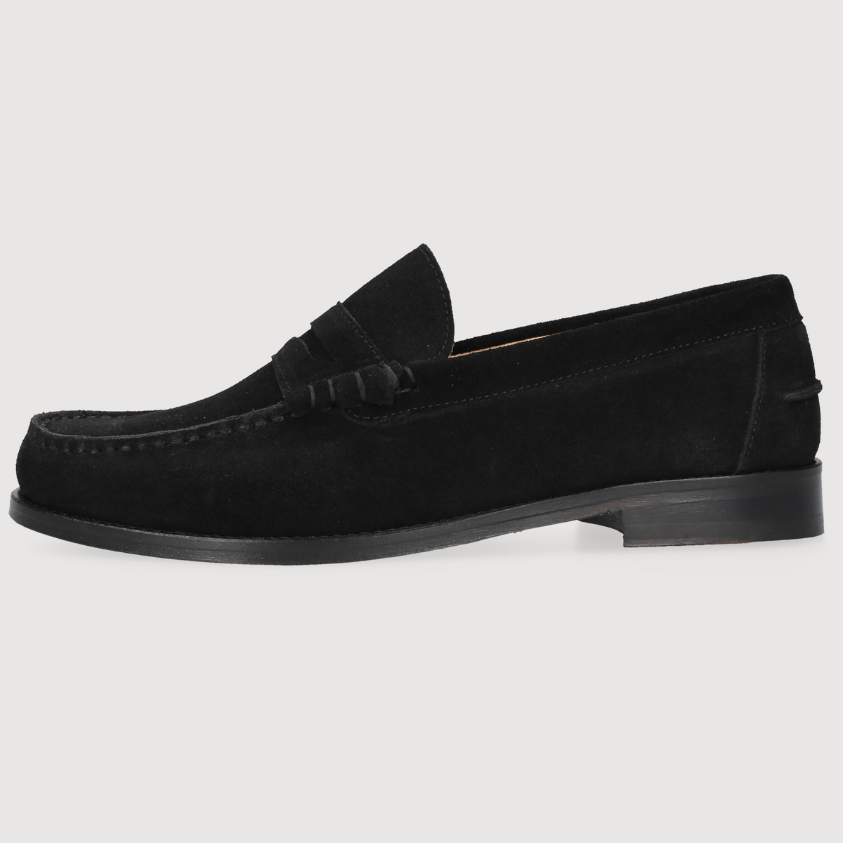 Henry Stevens Men's Loafer Riley Penny Black