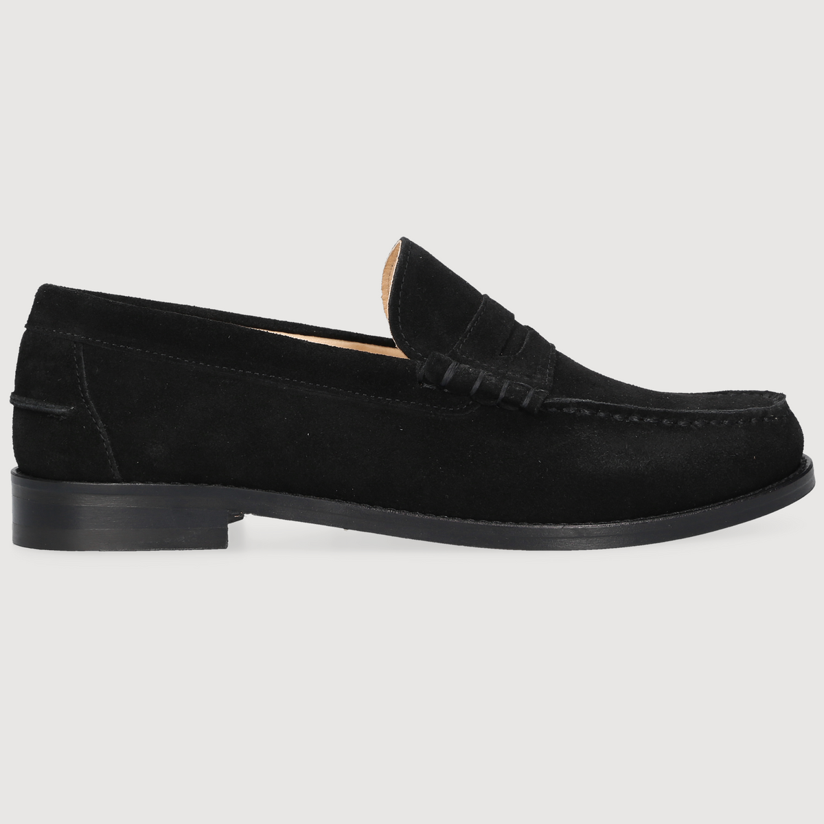 Henry Stevens Men's Loafer Riley Penny Black