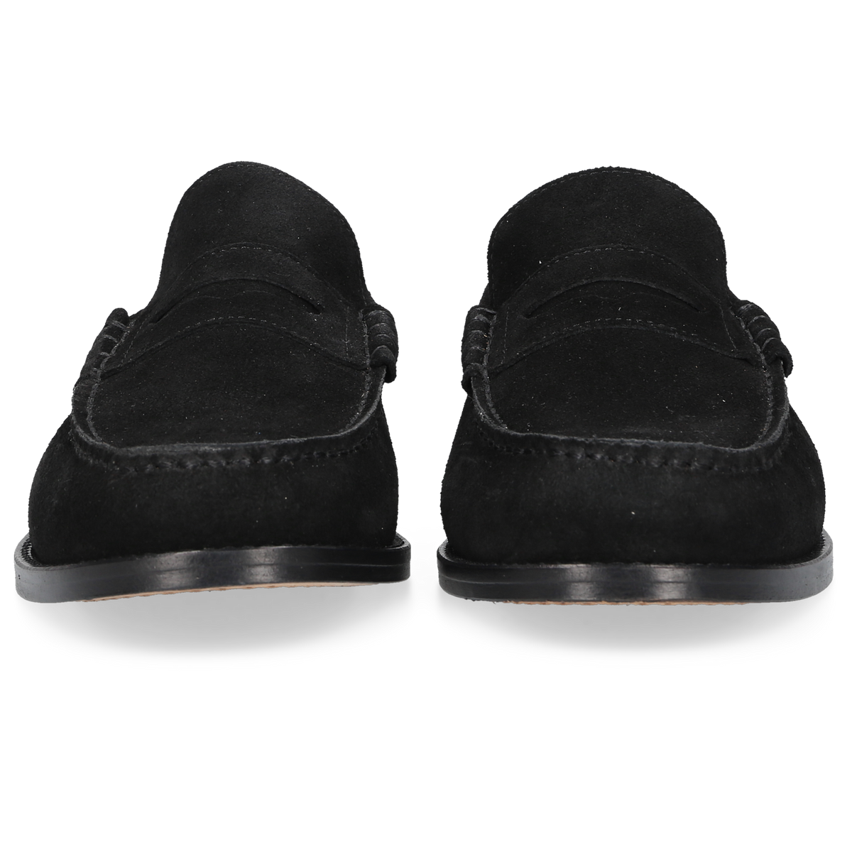 Henry Stevens Herren Loafer Riley Penny Schwarz