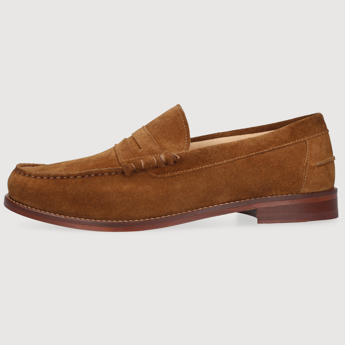 Henry Stevens Men's Loafer Riley Penny Caramel