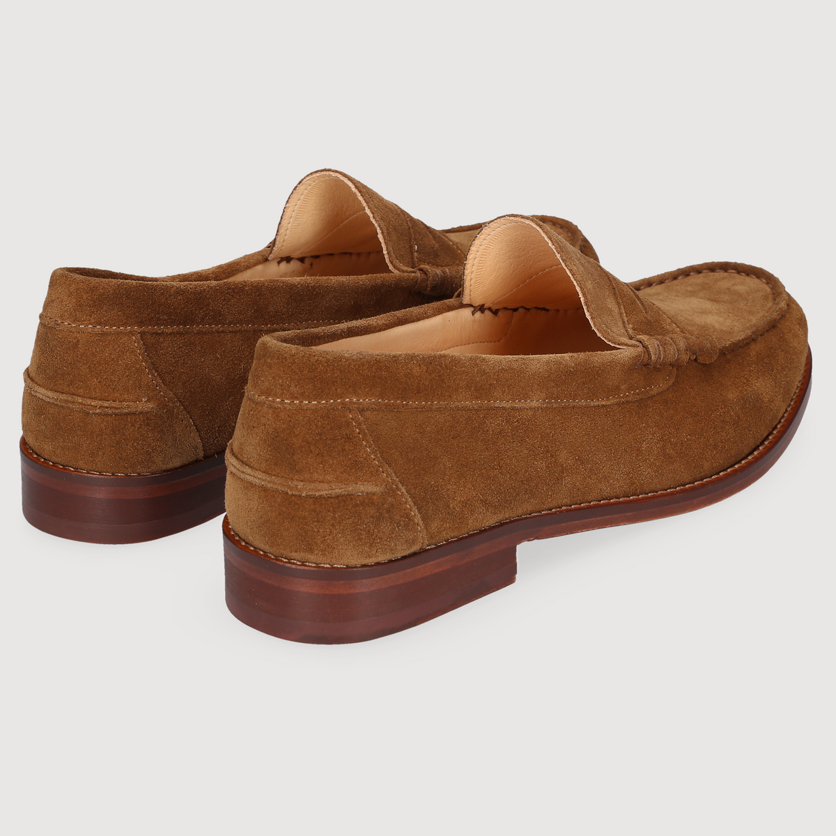 Henry Stevens Men's Loafer Riley Penny Caramel