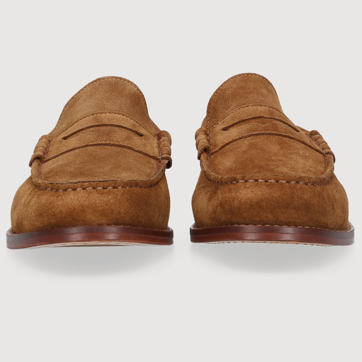 Henry Stevens Men's Loafer Riley Penny Caramel