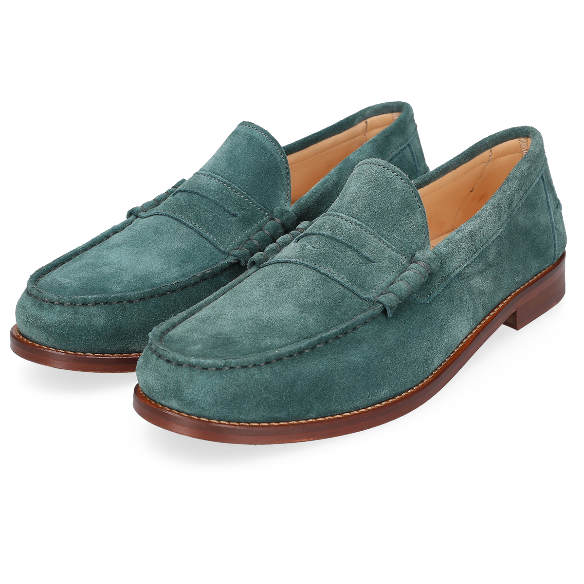 Henry Stevens Herren Loafer Riley Penny Petrol