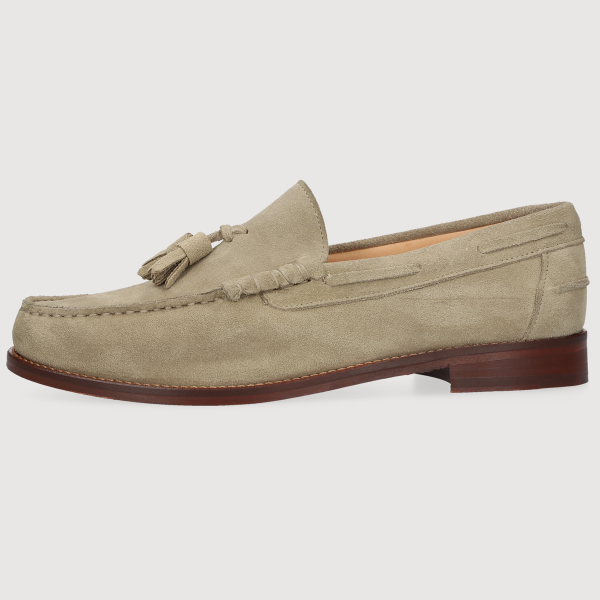Henry Stevens Herren Loafer Riley Tassel Beige